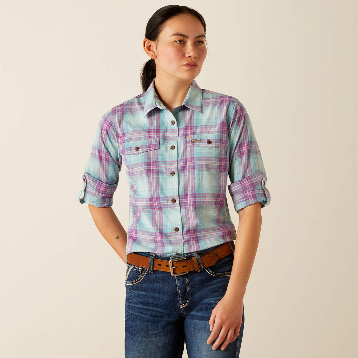 Ariat Recommended Rebar Made Tough DuraStretch Work Shirt