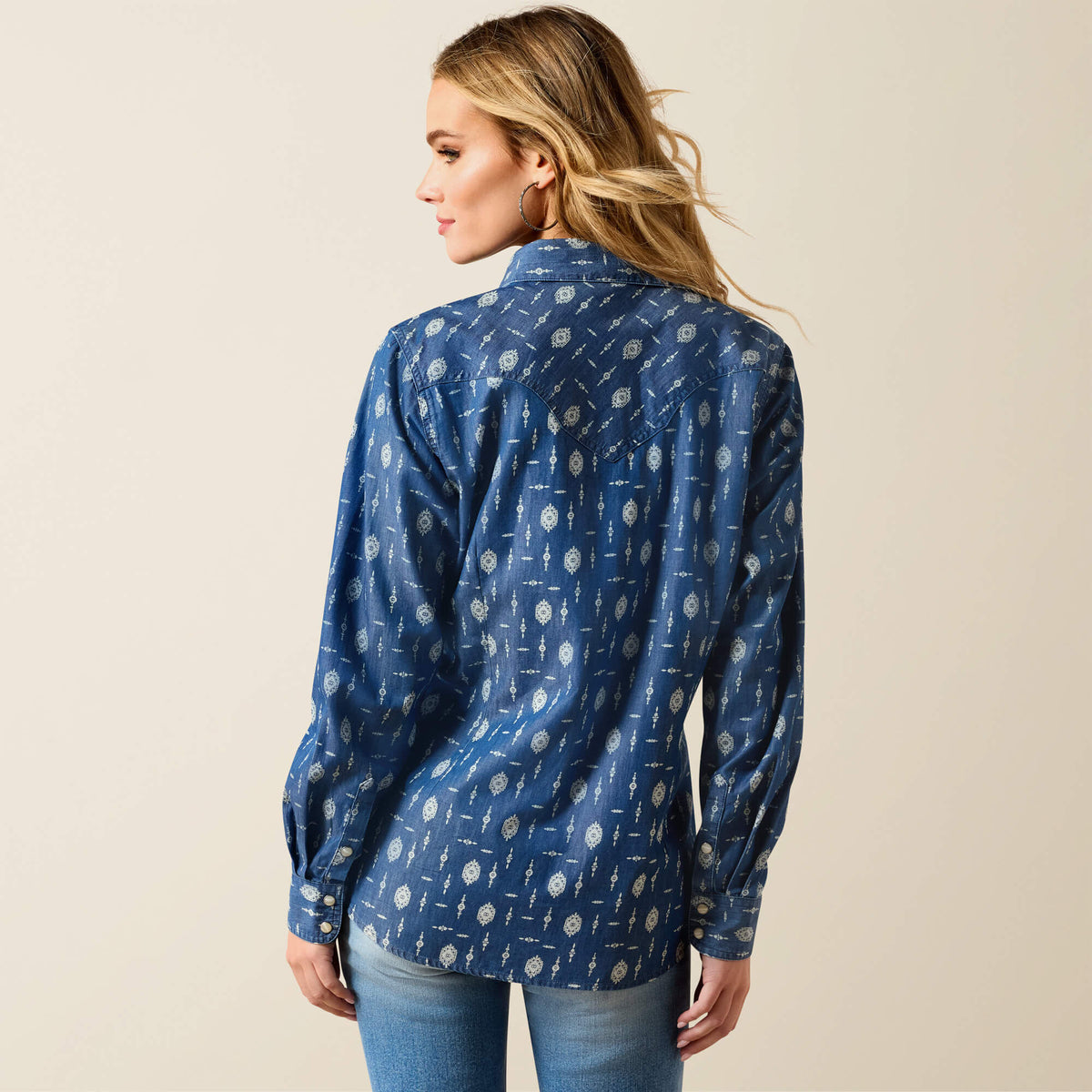 Ariat Premium Wild Blue Western Snap Shirt