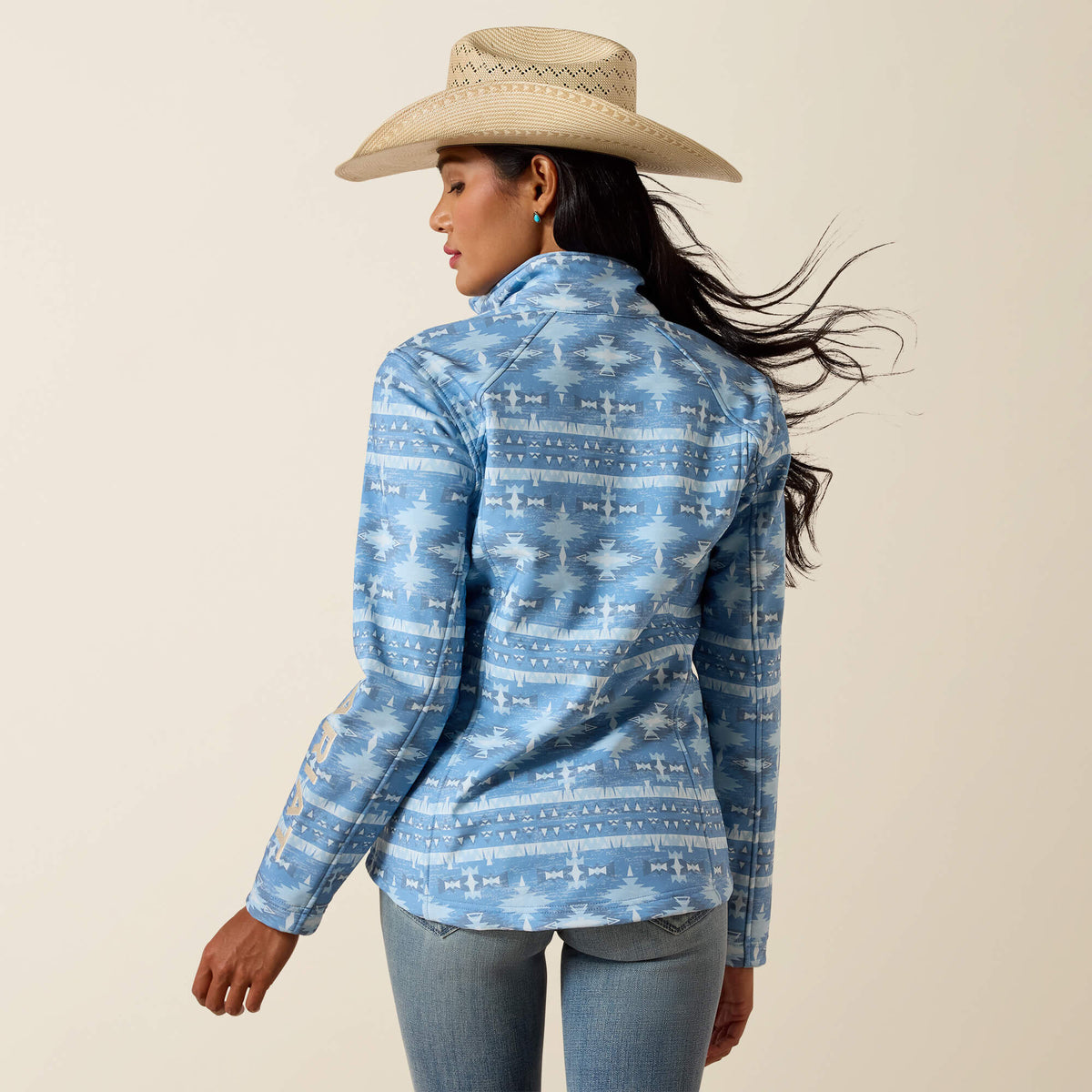 Ariat Deals Ariat Logo Softshell Print Jacket