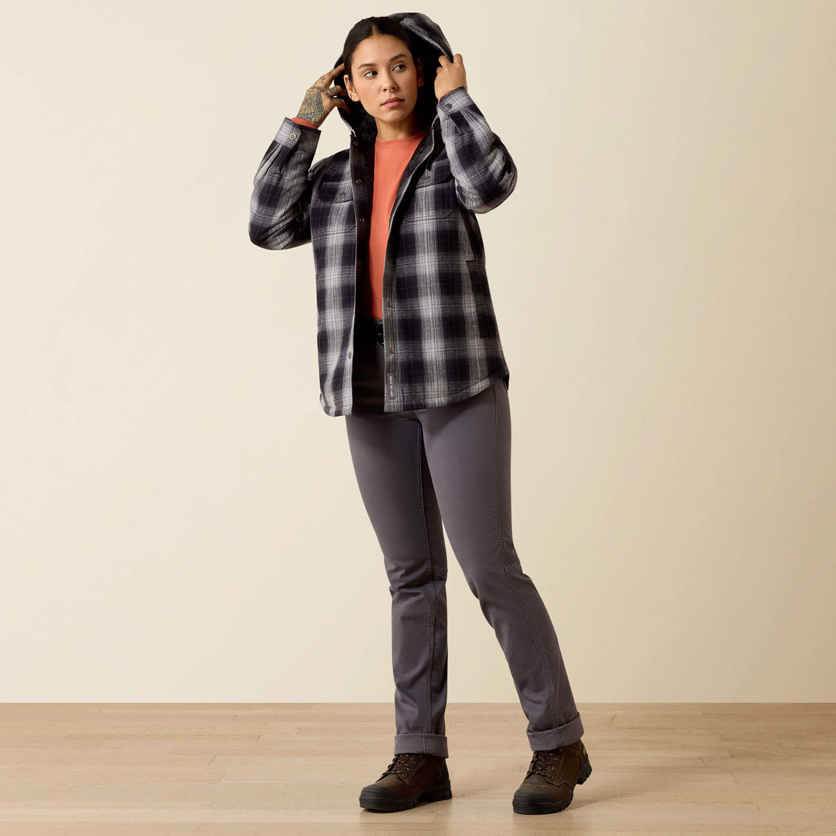Ariat Latest Rebar Flannel Insulated Shirt Jacket