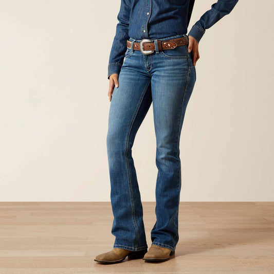 Ariat Top Pick Mid Rise Aisha Boot Cut Jean