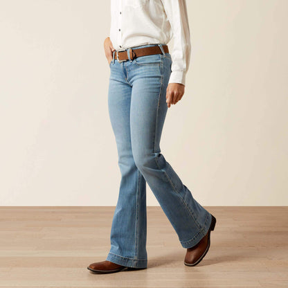 Ariat Hot Sale Mid Rise Giovana Leg Slim Trouser Jeans