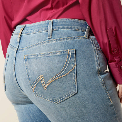 Ariat Hot Sale Mid Rise Giovana Leg Slim Trouser Jeans