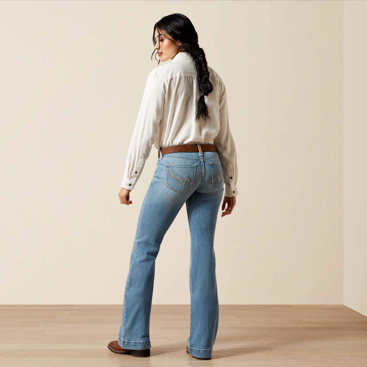 Ariat Hot Sale Mid Rise Giovana Leg Slim Trouser Jeans