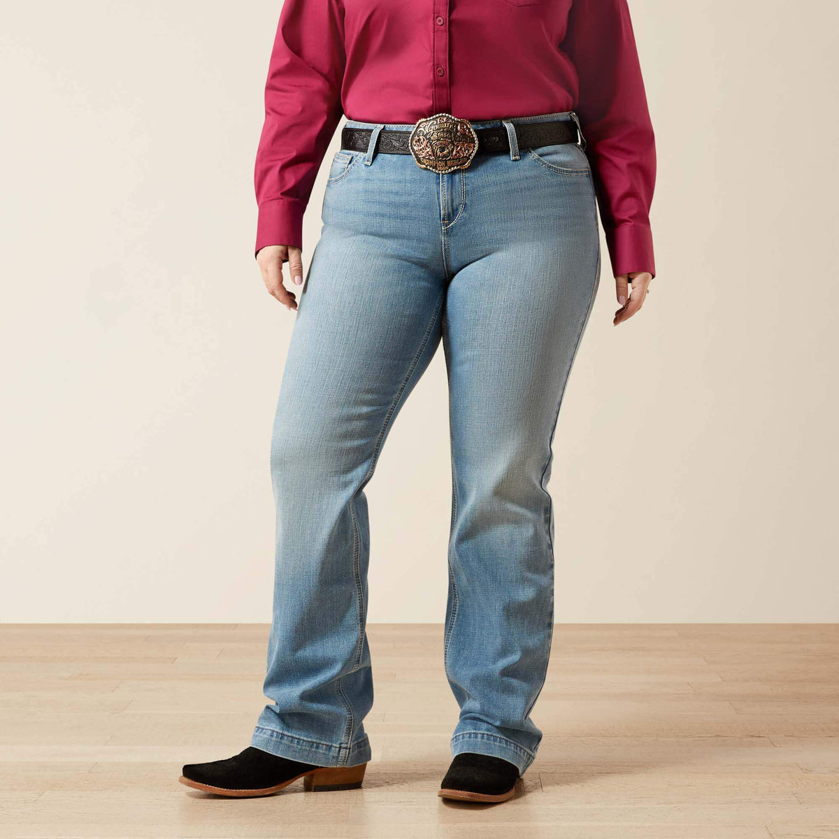 Ariat Hot Sale Mid Rise Giovana Leg Slim Trouser Jeans
