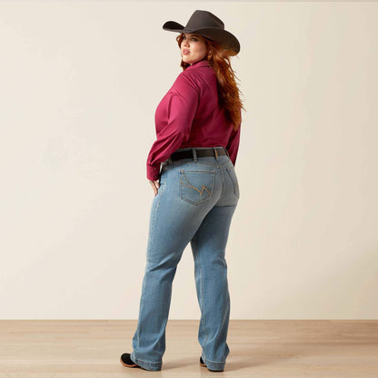 Ariat Hot Sale Mid Rise Giovana Leg Slim Trouser Jeans