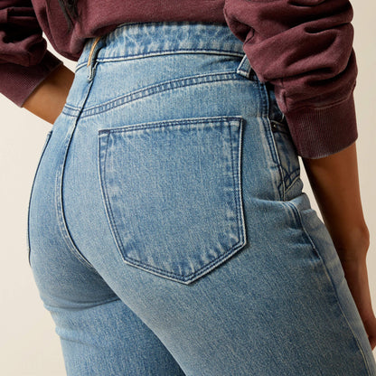 Ariat Premium Ultra High Rise Cheyenne Yoke Tomboy Straight Leg Jean