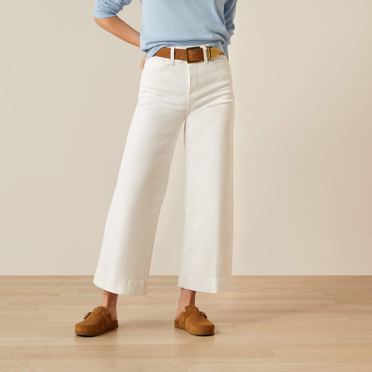 Ariat Value Ultra High Rise Countryside Wide Leg Crop Jeans