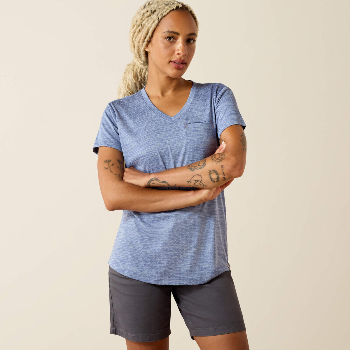 Ariat Recommended Rebar Evolution Mother V-Neck T-Shirt
