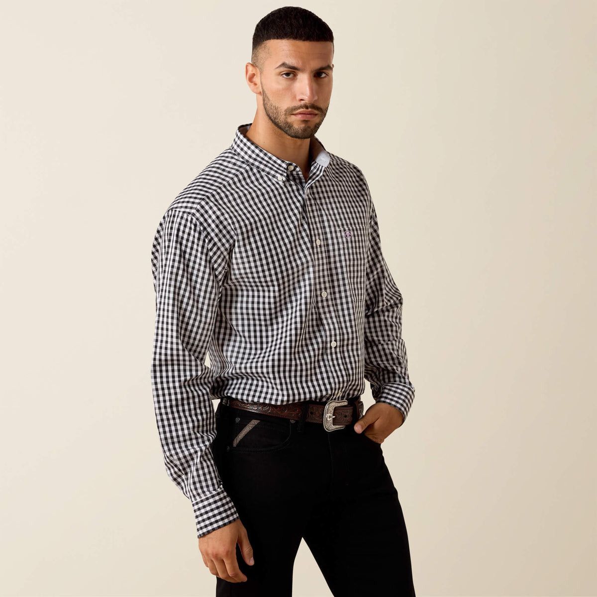 Ariat Classic Wrinkle Free Langston Classic Fit Shirt