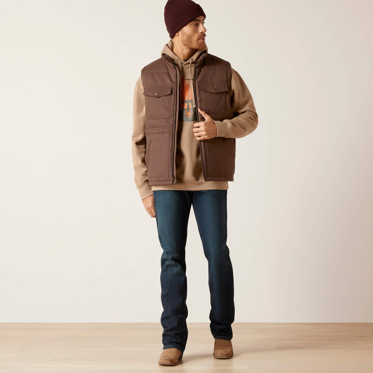 Ariat Discount Grizzly 2.0 Canvas Conceal and Carry Vest