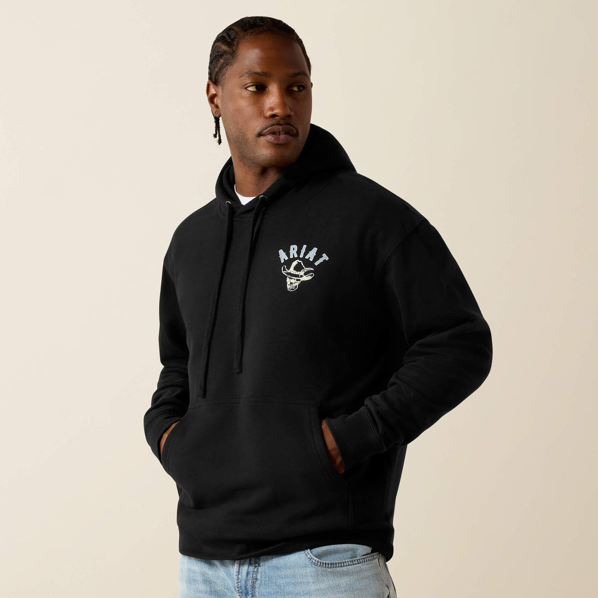 Ariat Trending Ariat Stitched Skull Hoodie