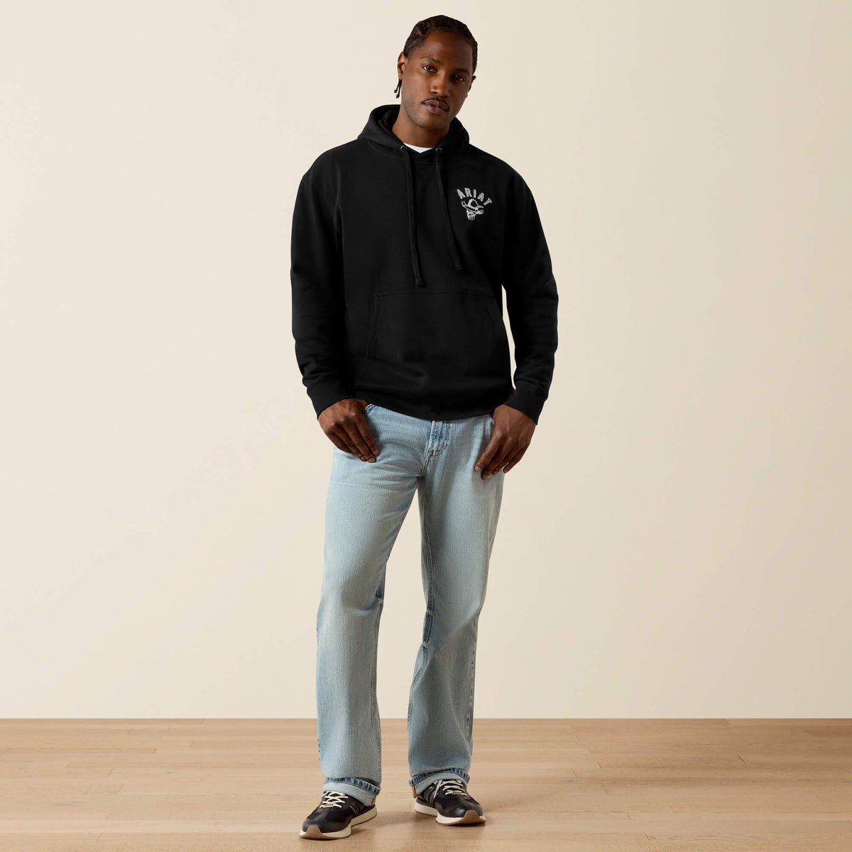 Ariat Trending Ariat Stitched Skull Hoodie