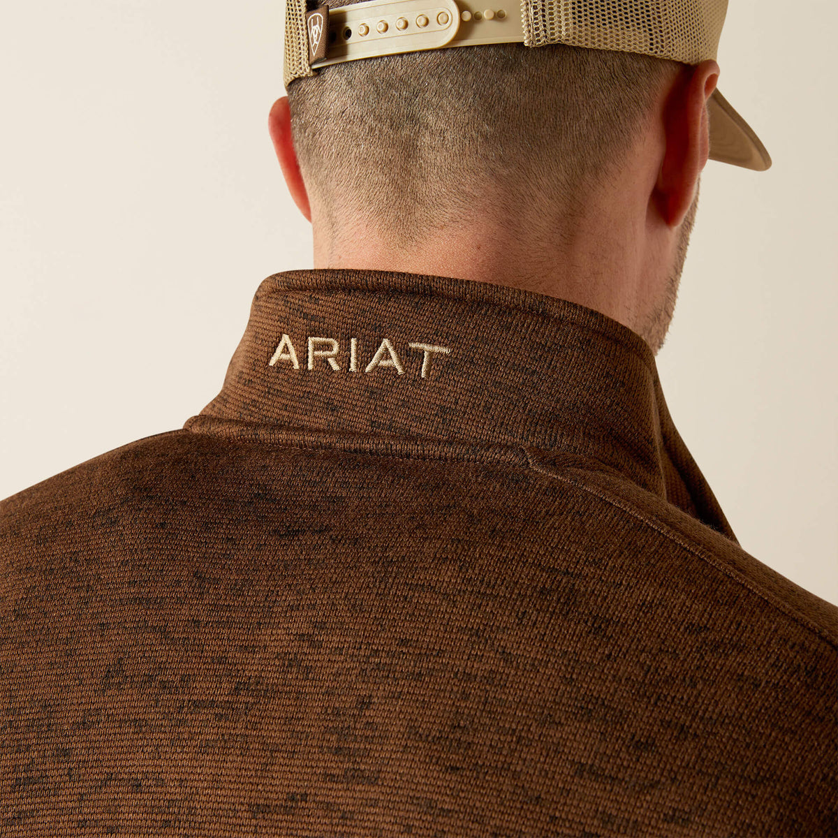 Ariat Deals Caldwell Logo 1/4 Zip Sweater