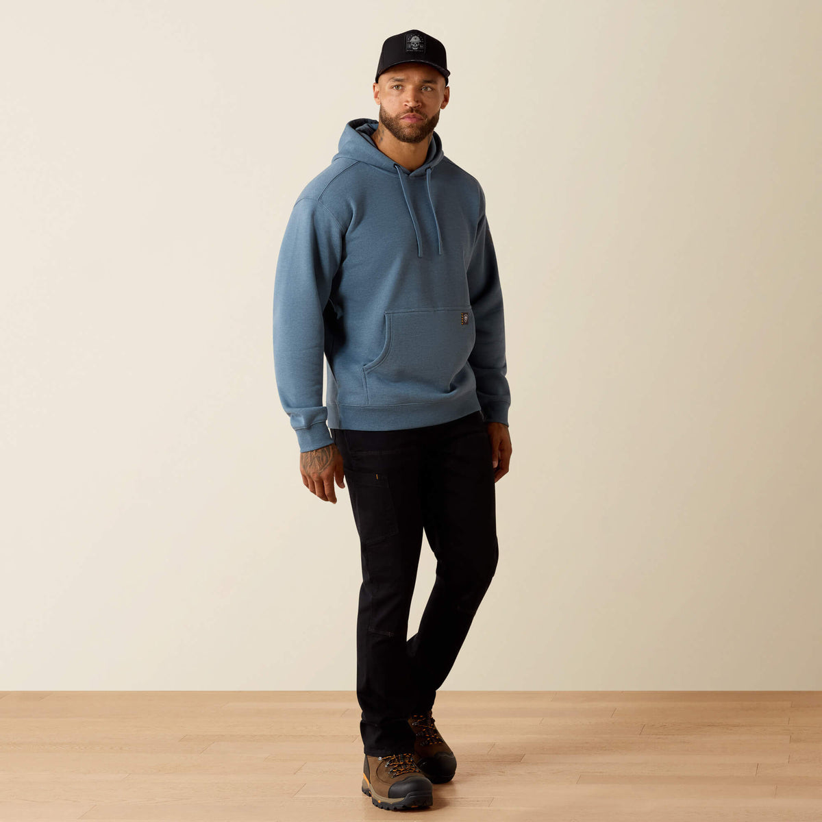 Ariat Recommended Rebar Lightweight Logo Hoodie
