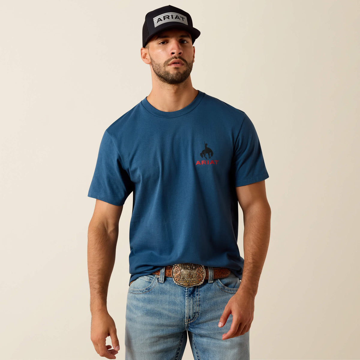 Ariat Essential Ariat Flag Bronco Classic Fit T-Shirt