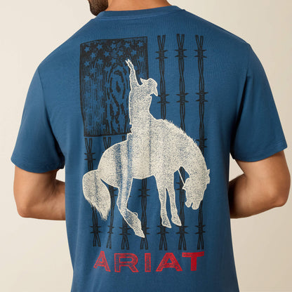 Ariat Essential Ariat Flag Bronco Classic Fit T-Shirt