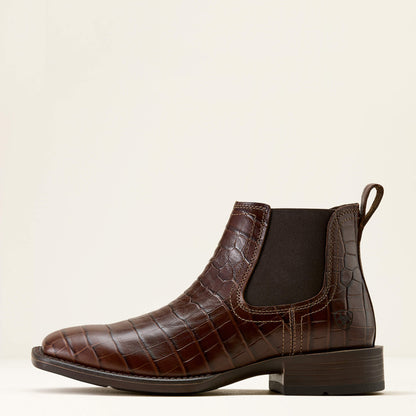 Ariat Deals Booker Chelsea Wide Square Toe Western Boot