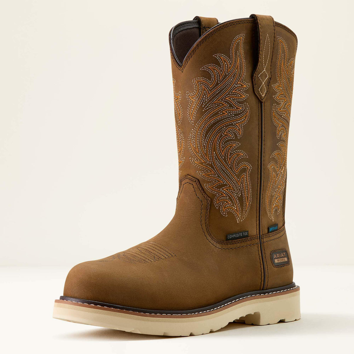 Ariat Great Value Activator Argo Waterproof Round Toe Composite Toe Work Boot