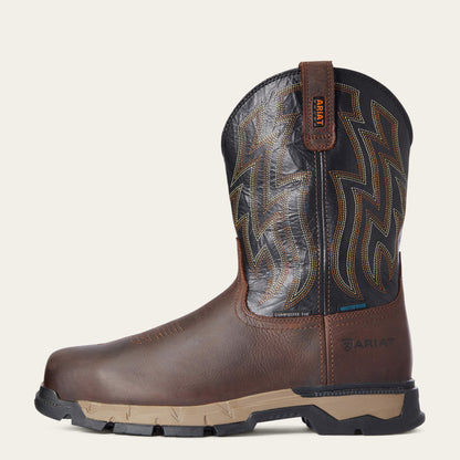 Ariat Deals Rebar Flex Western Waterproof Composite Toe Work Boot