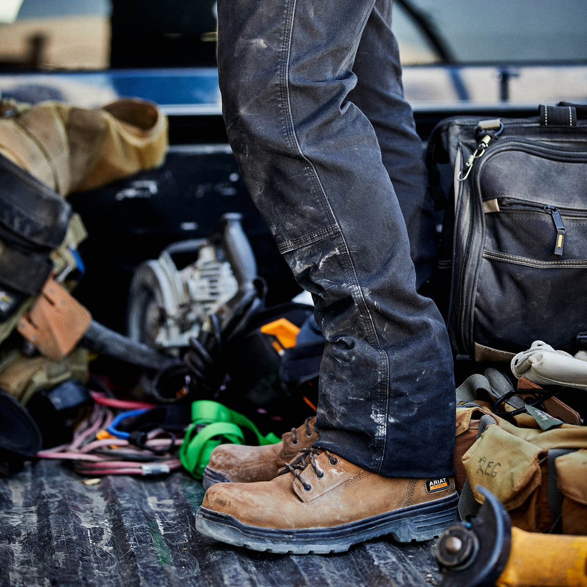 Ariat Deals Turbo 8" Waterproof Carbon Toe Work Boot
