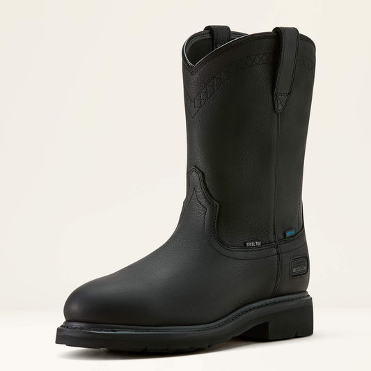 Ariat Featured Sierra Waterproof Roper Toe Steel Toe Work Boot