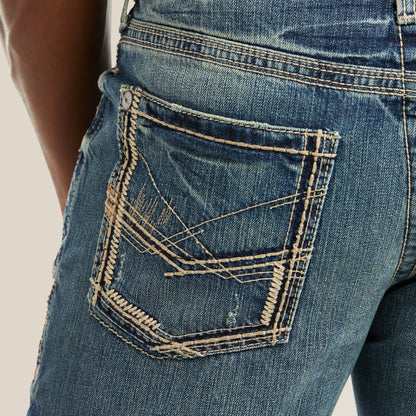 Ariat Discount M5 Slim Ridgeline Stackable Straight Leg Jean