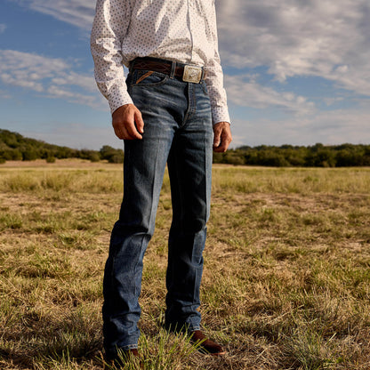 Ariat Popular M7 Slim Ray Classic Rise Pro Series Straight Leg Jeans