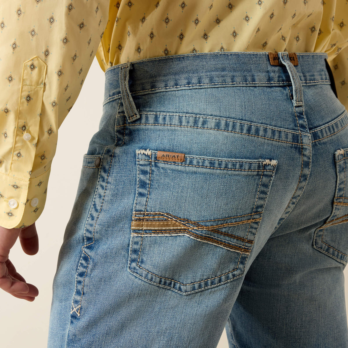 Ariat Featured M4 Relaxed Gus Boot Cut Jeans