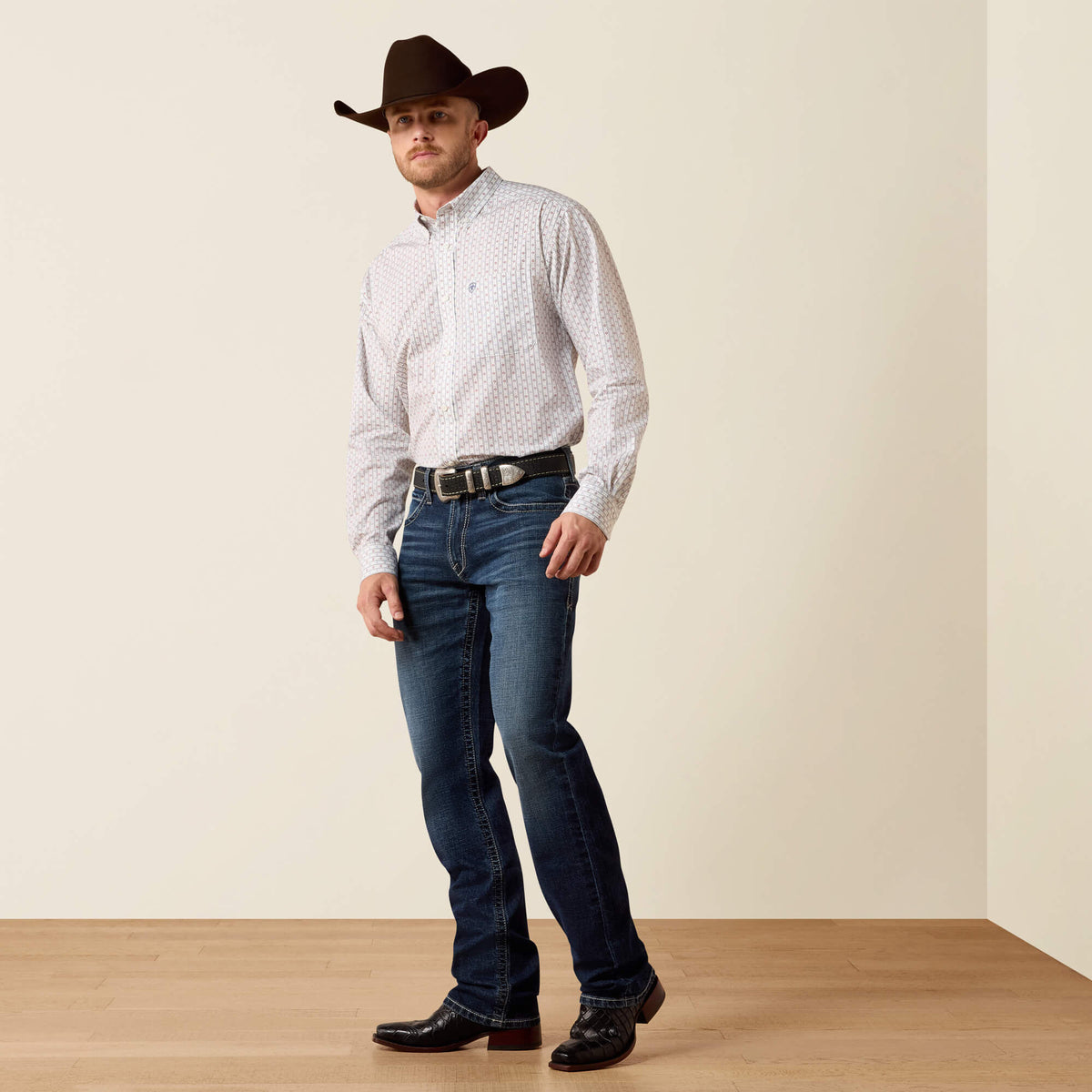 Ariat Popular M4 Relaxed Landon Straight Leg Jeans