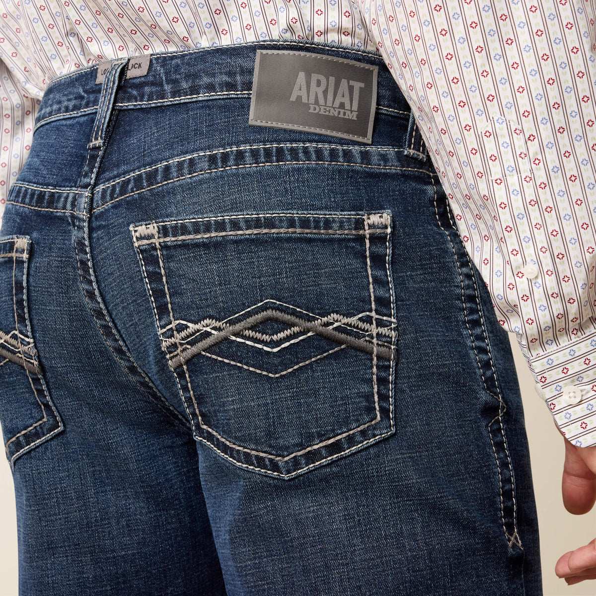 Ariat Popular M4 Relaxed Landon Straight Leg Jeans