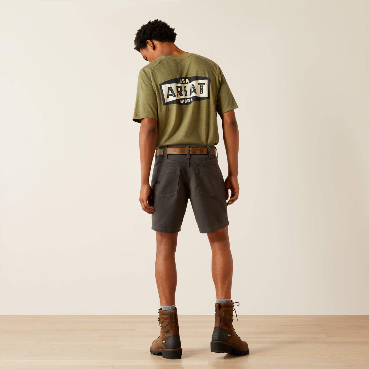 Ariat Hot Sale Rebar DuraStretch Made Tough 8" Short