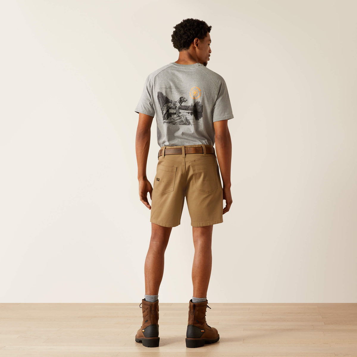 Ariat Quality Rebar DuraStretch Made Tough 8" Short
