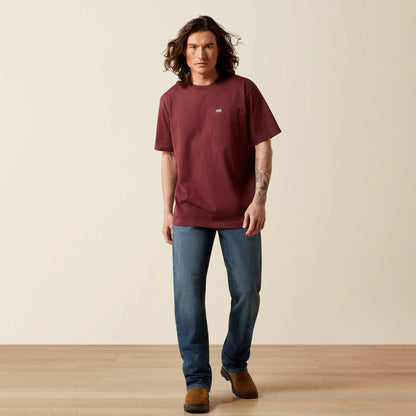 Ariat Classic Rebar Cotton Strong Standard Pocket T-Shirt
