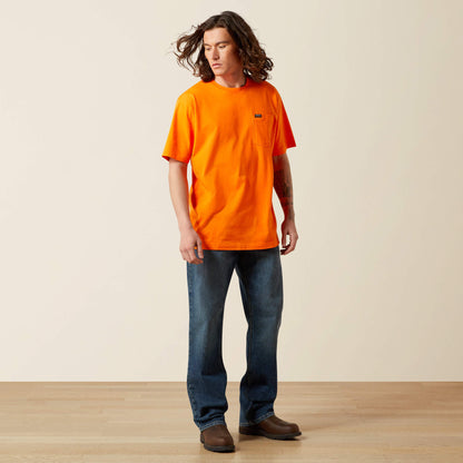 Ariat Quality Rebar Cotton Strong Standard Pocket T-Shirt