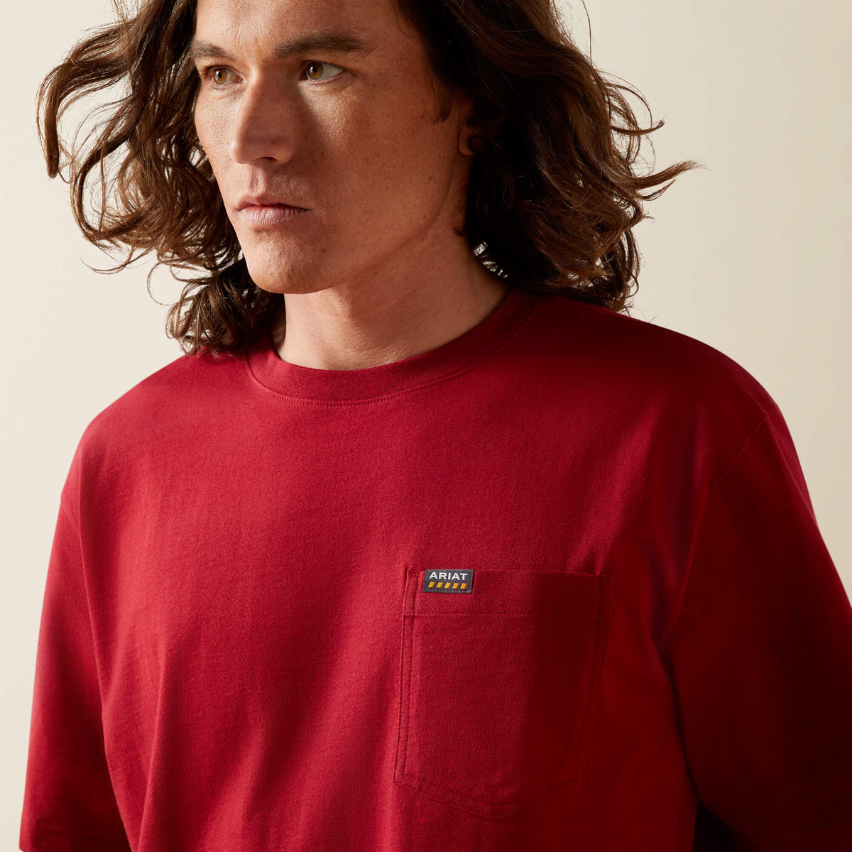 Ariat Smart Buy Rebar Cotton Strong Standard Pocket T-Shirt