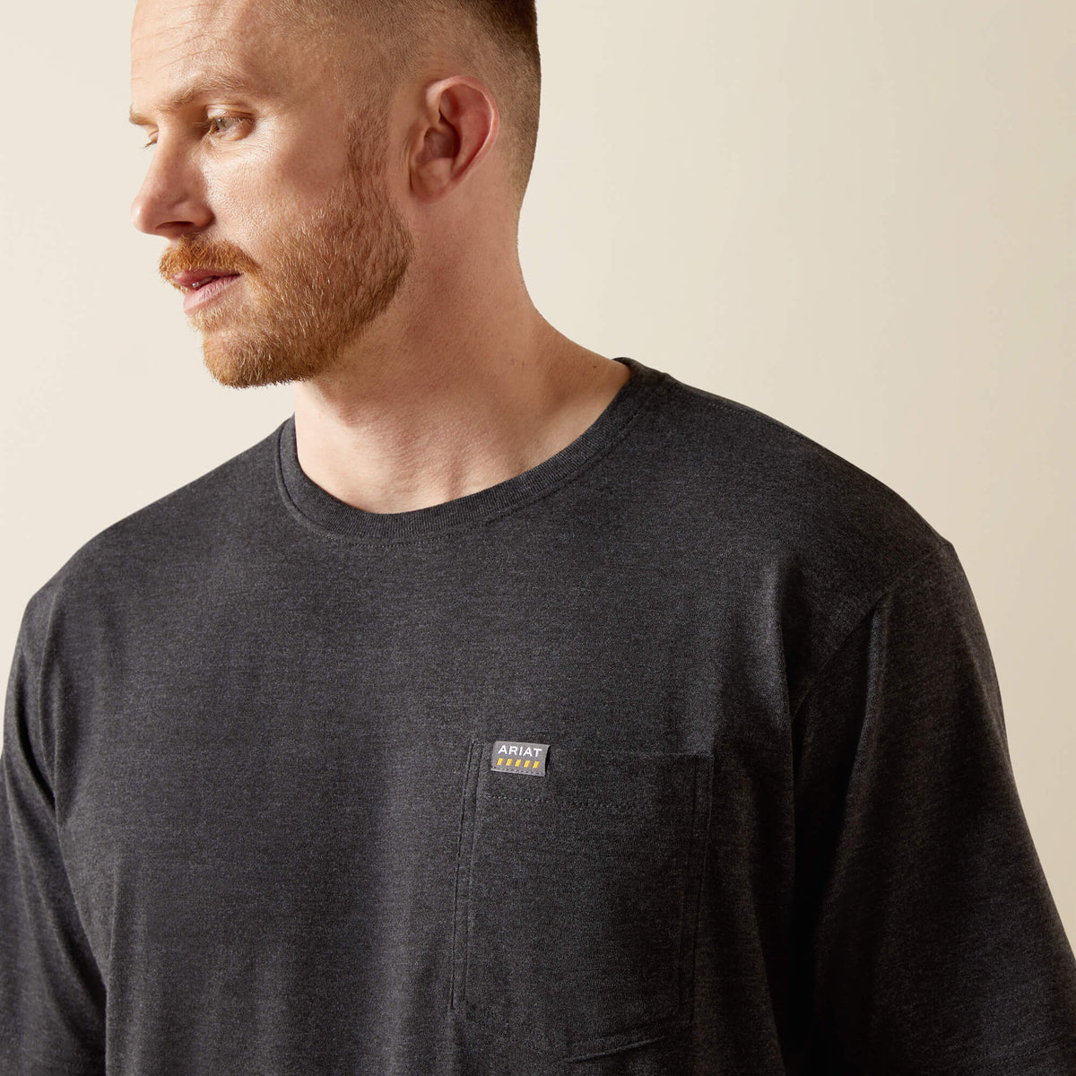 Ariat Quality Rebar Cotton Strong Standard Pocket T-Shirt