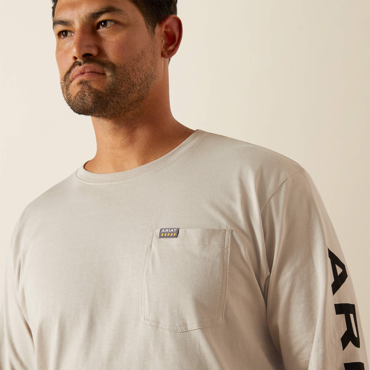 Ariat Sale Rebar Cotton Strong Standard Logo Pocket T-Shirt