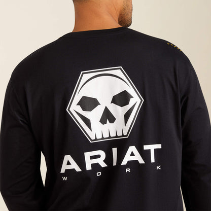 Ariat Classic Rebar Workman Bolt Skull T-Shirt