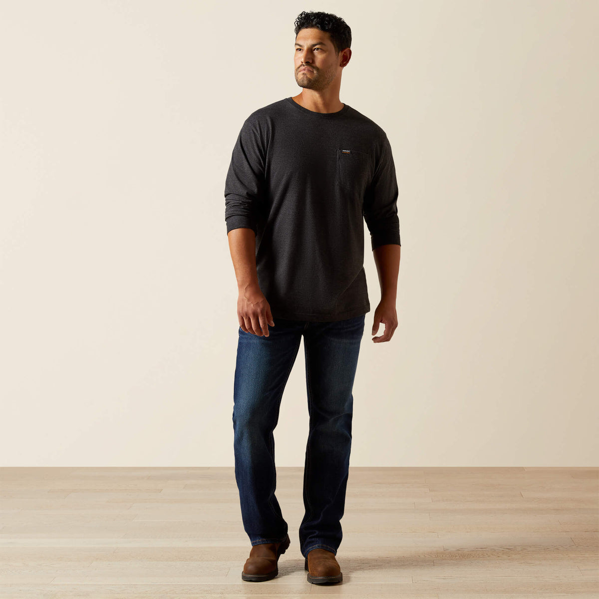 Ariat Trusted Rebar Cotton Strong Standard Pocket T-Shirt
