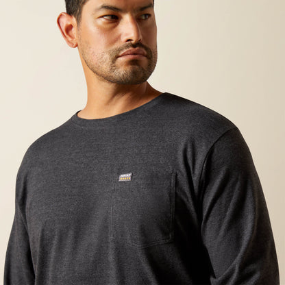Ariat Trusted Rebar Cotton Strong Standard Pocket T-Shirt