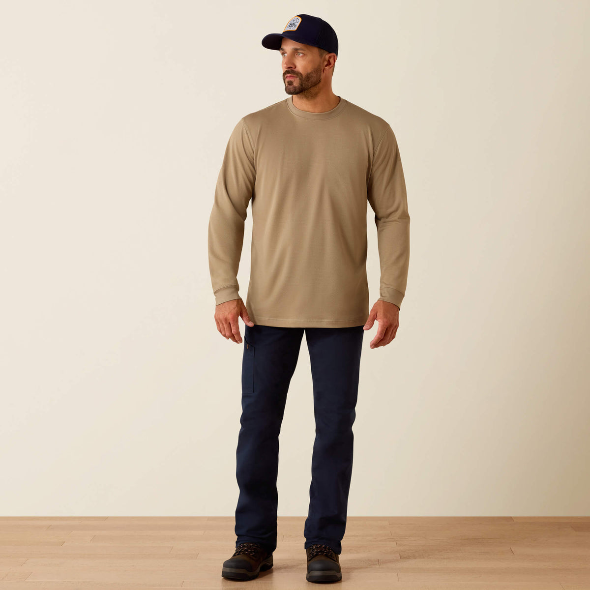 Ariat Featured Rebar Heat Fighter Label Long Sleeve T-Shirt
