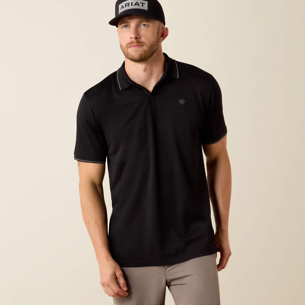 Ariat Recommended Logo Fitted Polo