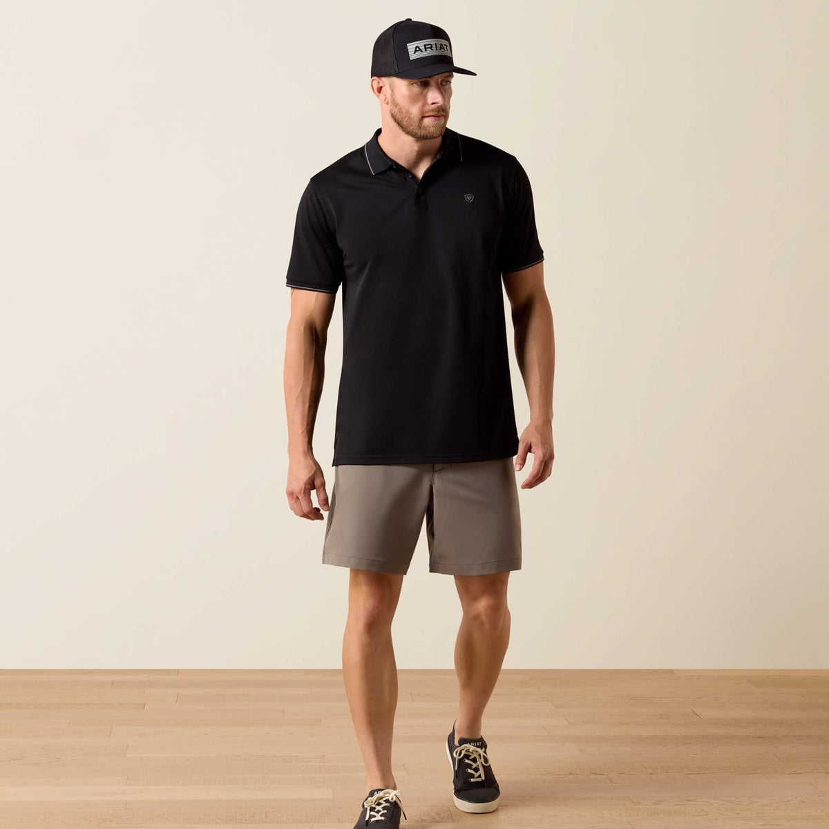 Ariat Recommended Logo Fitted Polo