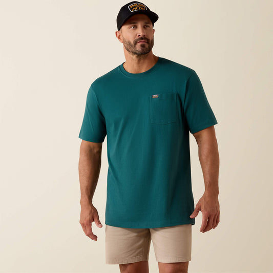 Ariat Value Rebar Cotton Strong Standard Pocket T-Shirt