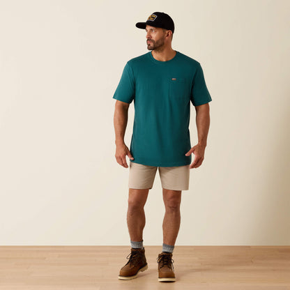 Ariat Value Rebar Cotton Strong Standard Pocket T-Shirt