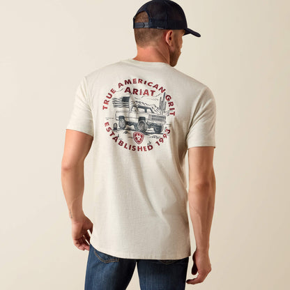 Ariat New Ariat Trucker Freedom Flag T-Shirt