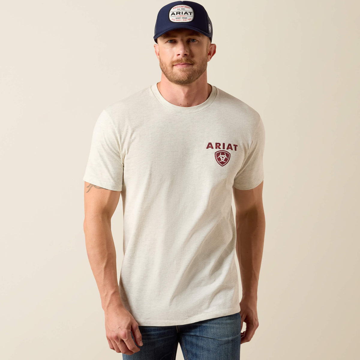 Ariat New Ariat Trucker Freedom Flag T-Shirt
