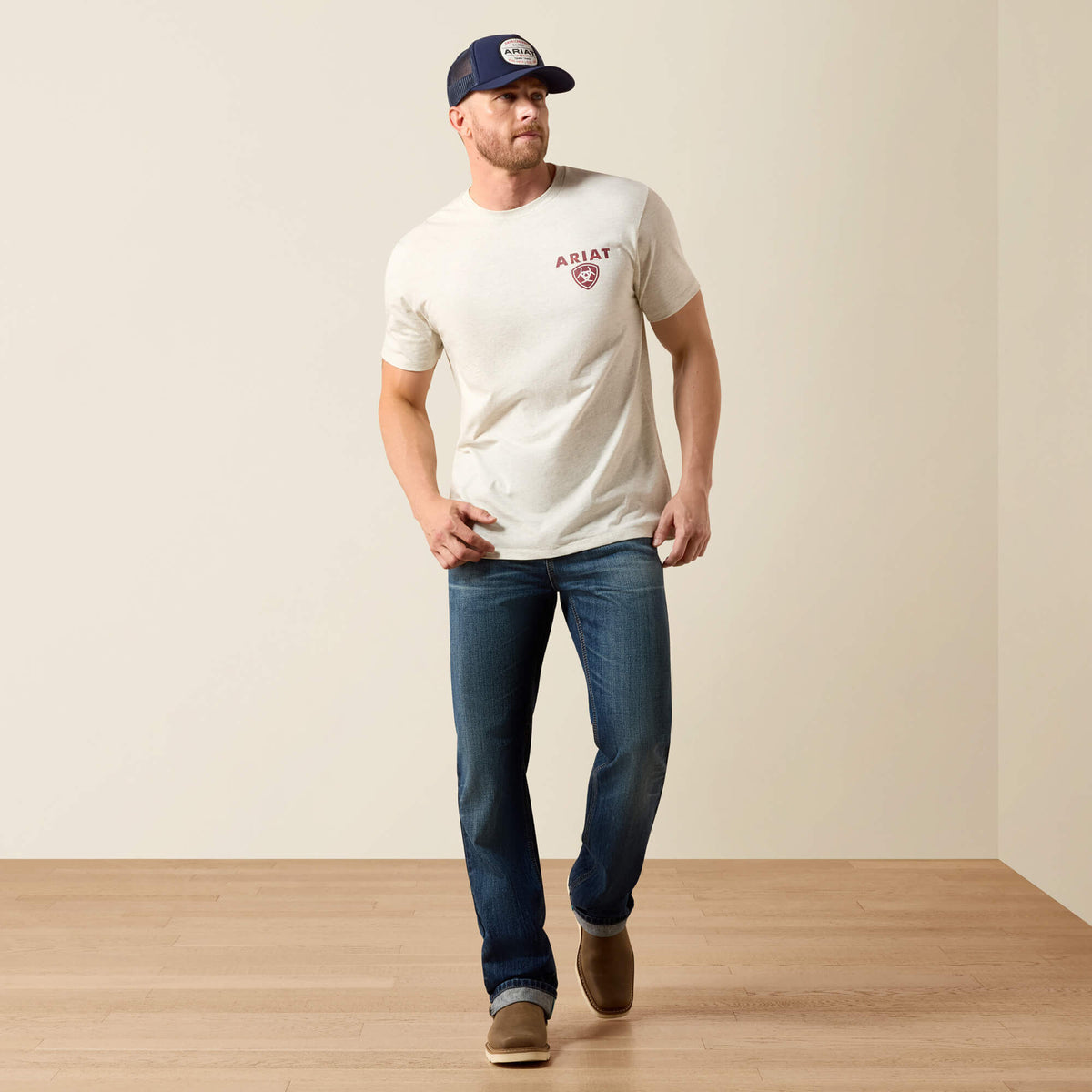 Ariat New Ariat Trucker Freedom Flag T-Shirt