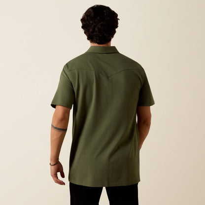 Ariat Recommended Retro Western Snap Polo